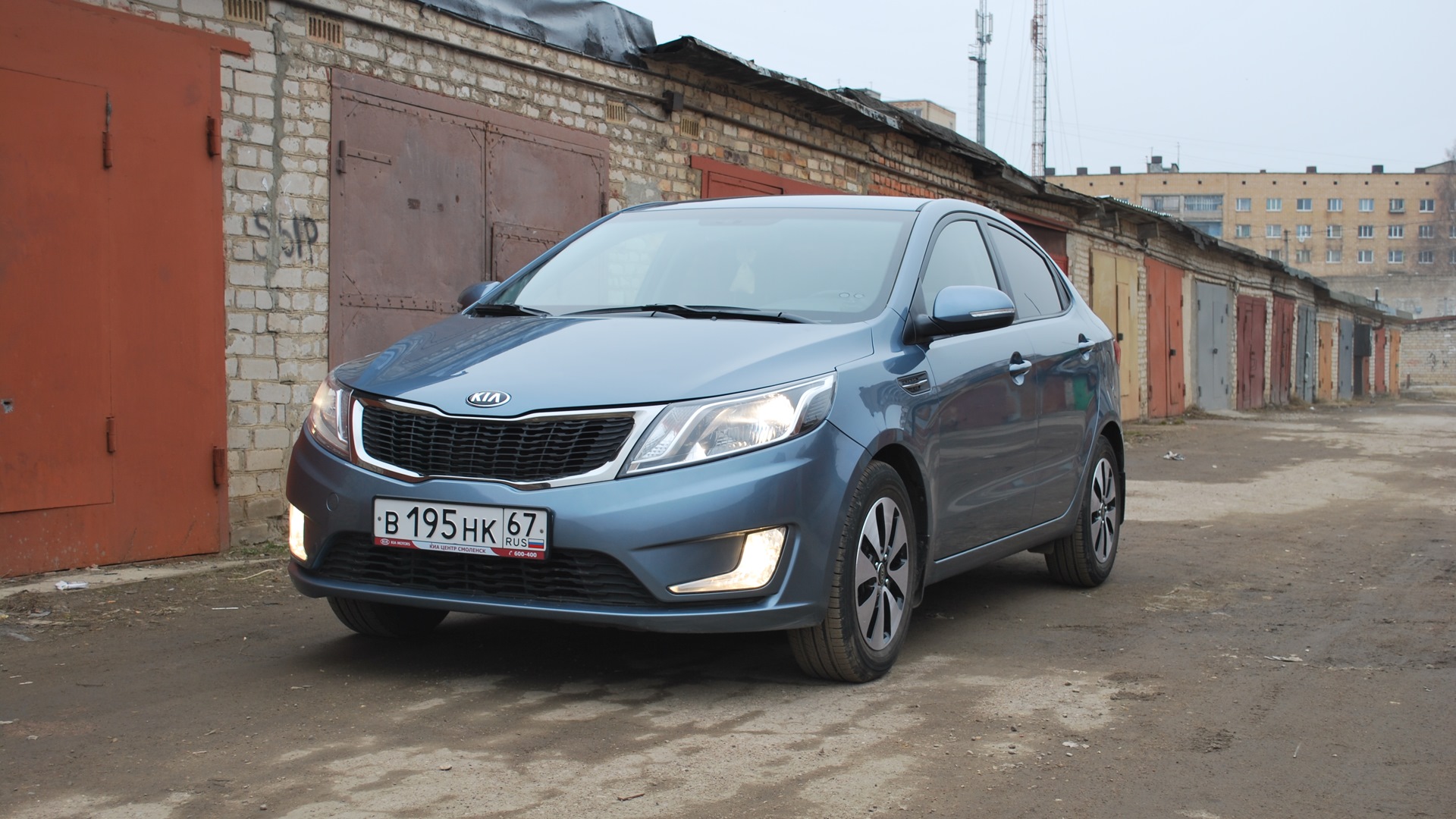 KIA Rio (3G) 1.6 бензиновый 2013 | 