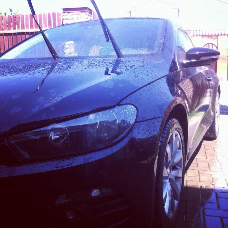 Средства гигиены — Volkswagen Scirocco (3G), 1,4 л, 2009 года | мойка ...