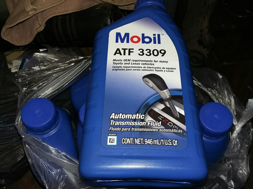 112610 Масло в АКПП Mobil ATF 3309 0.946л MOBIL | Запчасти на DRIVE2
