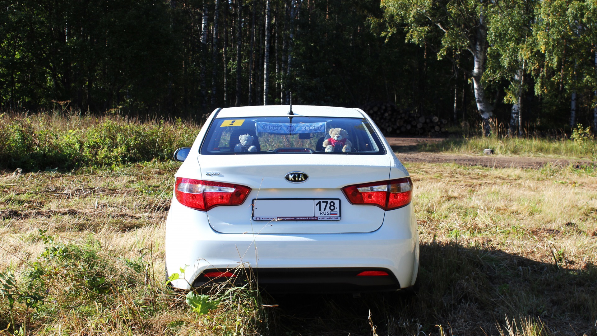 KIA Rio (3G) 1.6 бензиновый 2012 | White Angel на DRIVE2