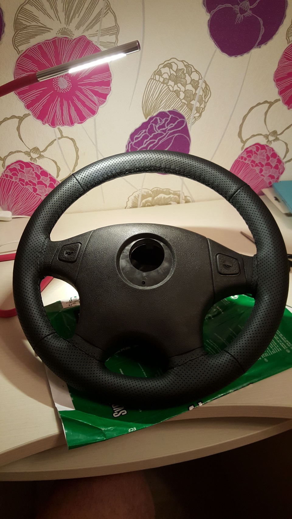 обшивка руля кожей — DRIVE2