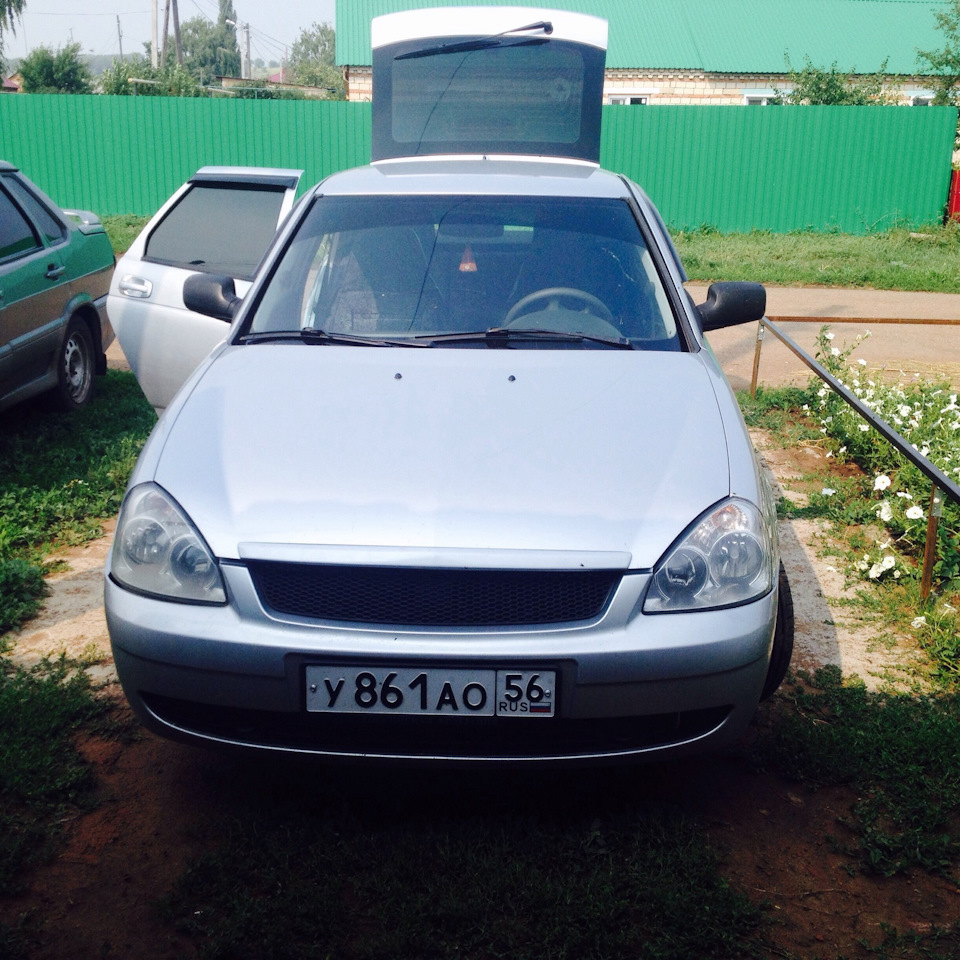 Доп.масса на кузов, покраска решетки радиатора и сабля в цвет — Lada ...