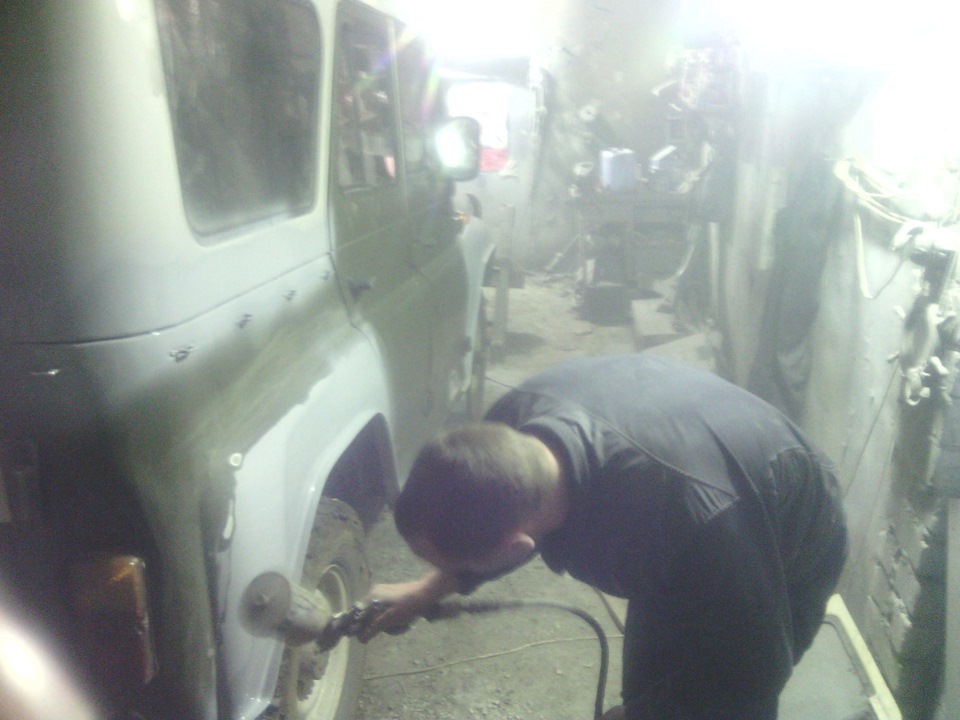 подготовка к покраске УАЗа часть 3. грунтовка — УАЗ 31512, 2,4 л, 1988 ...