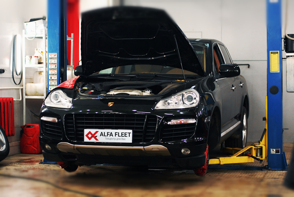 Замена рычага подвески на Кайене Турбо — Alfa Fleet на DRIVE2