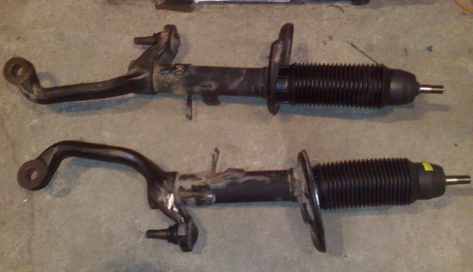 Внедрение картриджей Бильштайн в стойки Суперстрата. — Toyota Sprinter ...