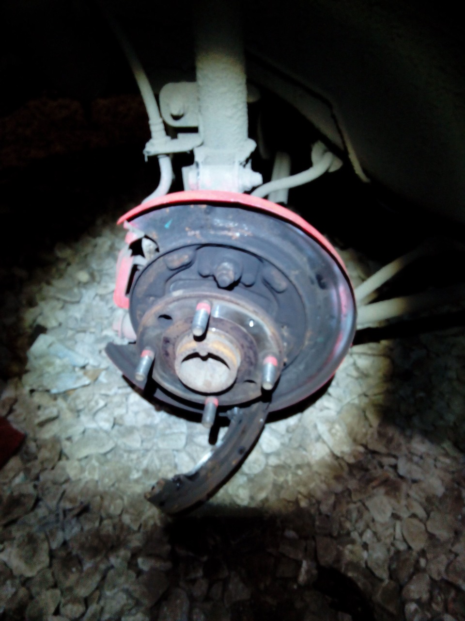 стояночный тормоз — Chevrolet Lacetti 5D, 1,4 л, 2006 года | визит на ...