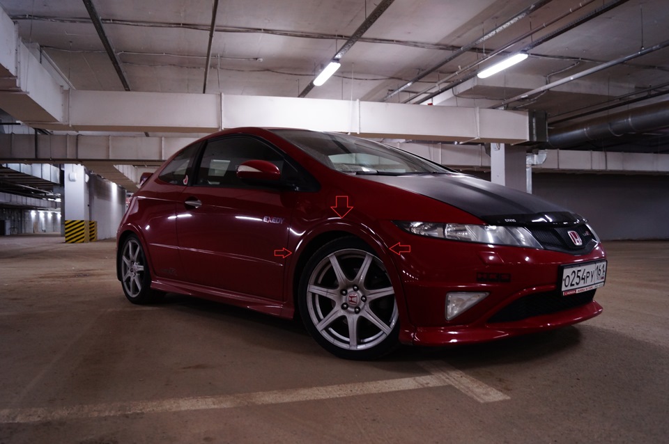 Болезнь туперов? Какой выход? — Honda Civic Type R (3G), 2 л, 2008 года ...