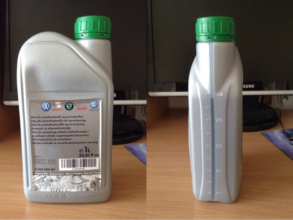 жидкость в ГУР — Volkswagen Golf Mk4, 1,8 л, 1998 года | расходники ...