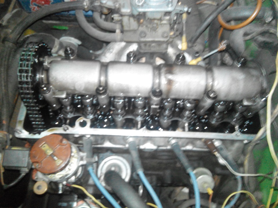 Регулировка клапанов и замена патрубка охлаждения растянулась на 3 ...