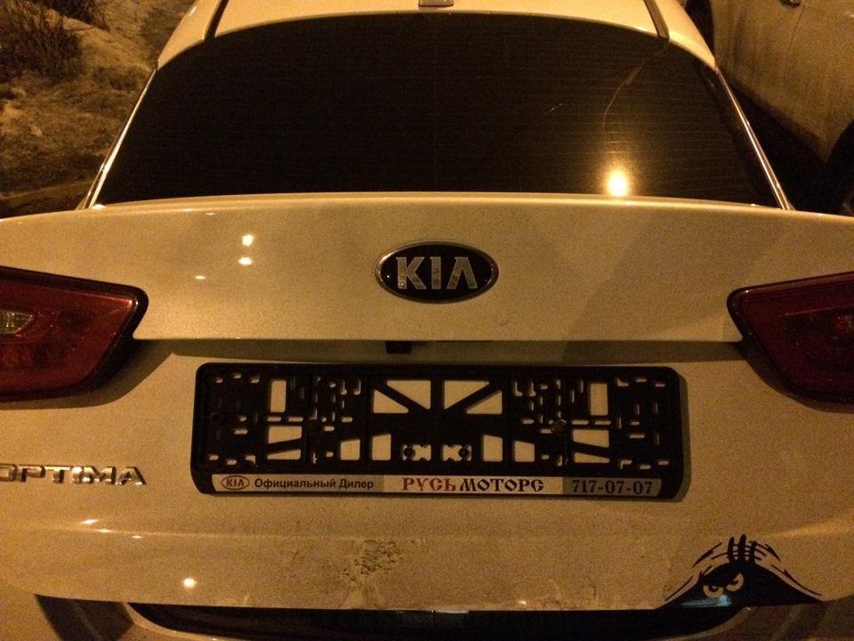 Вот и прошла обкатка, а значит пора делать доработки. — KIA Optima (3G ...