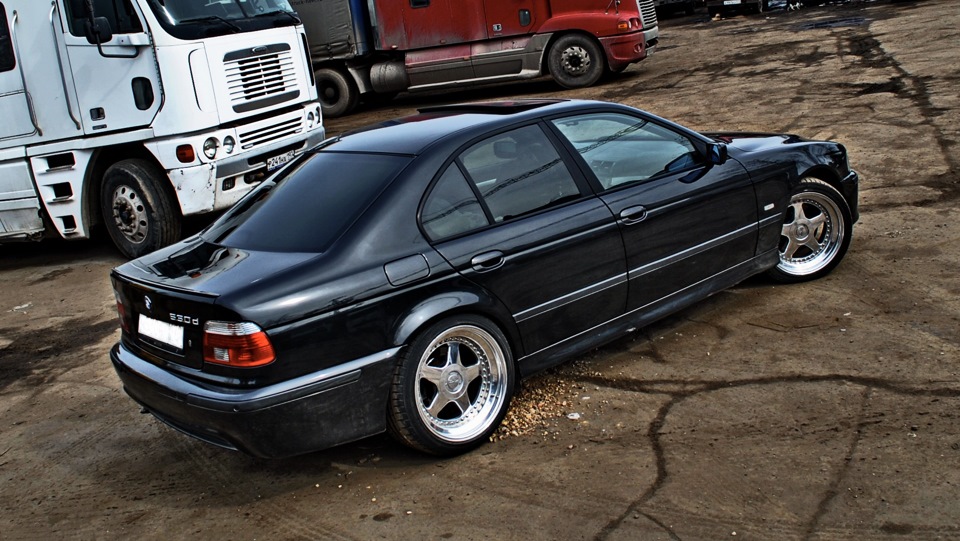 Установлены OZ futura 19 радиус. — BMW 5 series (E39), 3 л, 2002 года ...