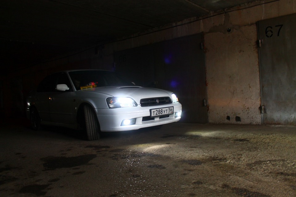 Решил полирнуть фары — Subaru Legacy B4 (BE), 2 л, 2002 года | кузовной ...