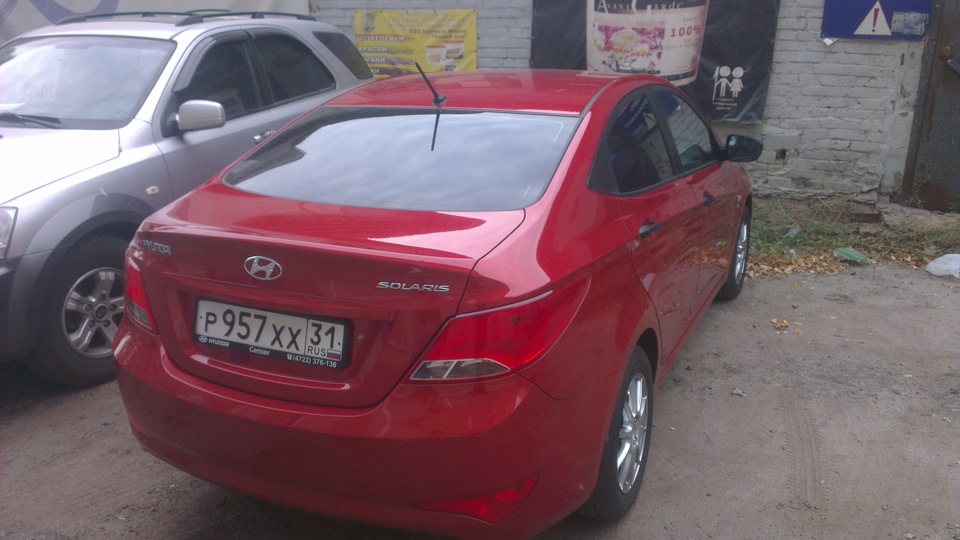 Hyundai Solaris 1.6 бензиновый 2014 | на DRIVE2