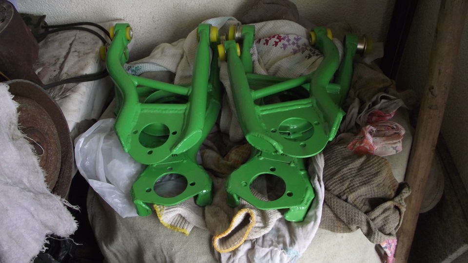 Рычаги турботема зеленые — Lada 2107, 1,5 л, 2002 года | своими руками ...