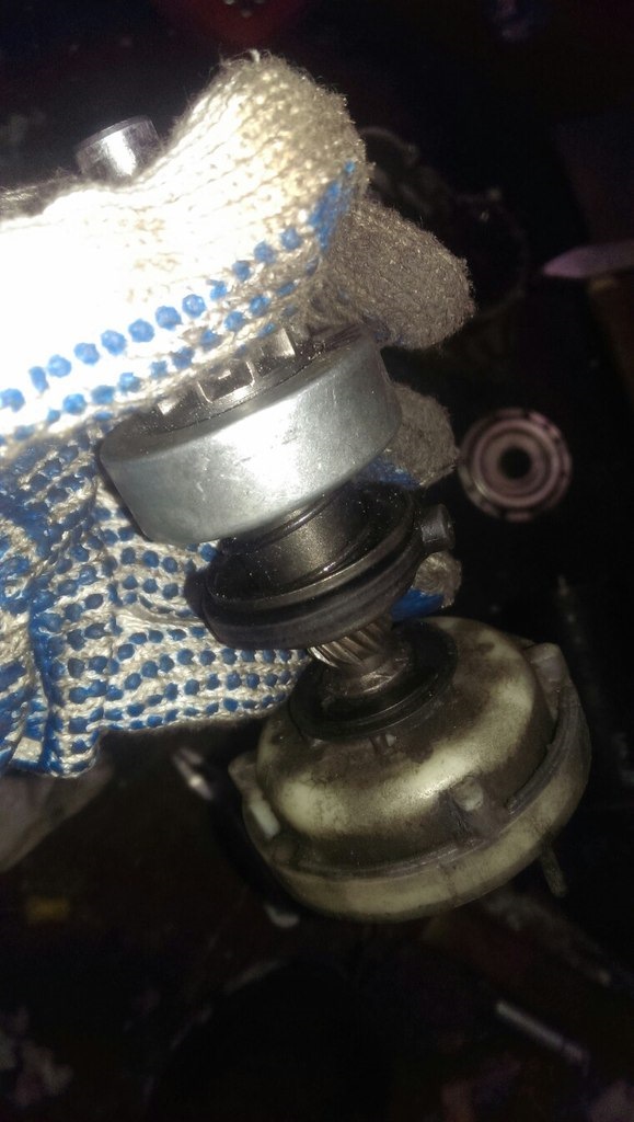 Замена бендикса на стартере и кое что инетесное) — Lada 2114, 1,5 л ...