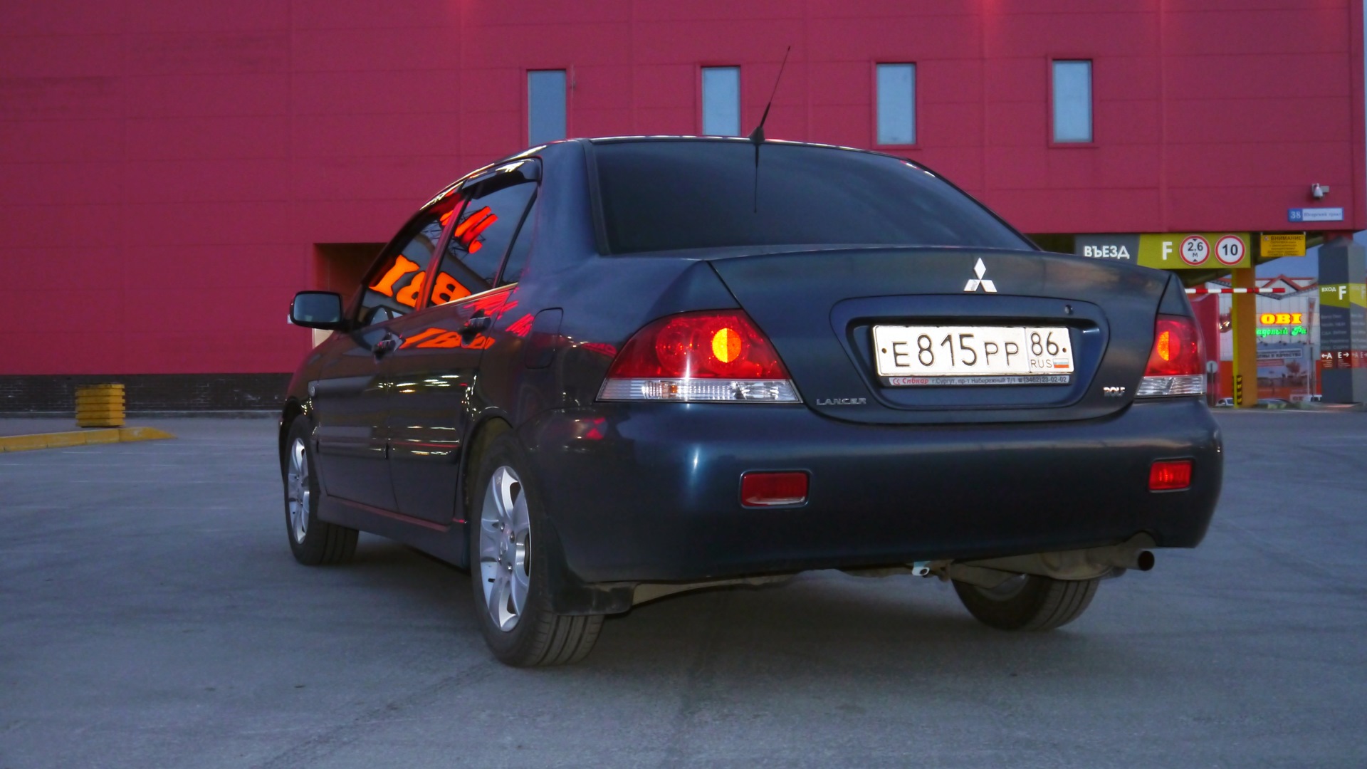 Mitsubishi Lancer IX 1.6 бензиновый 2006 | 9 Акуленок на DRIVE2