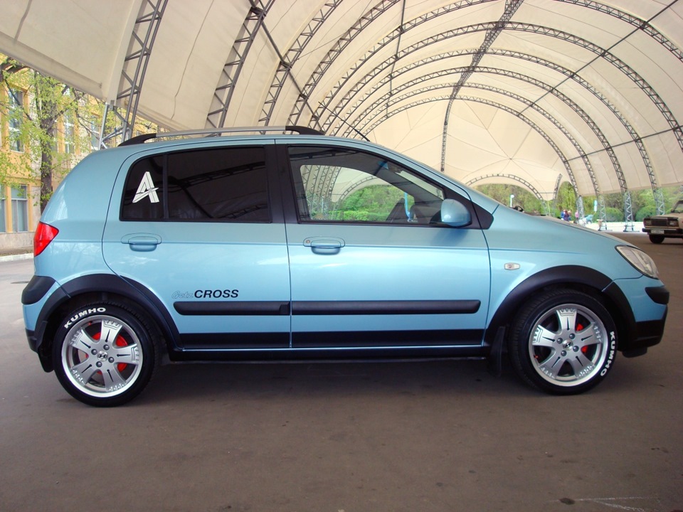 Накладки hyundai getz