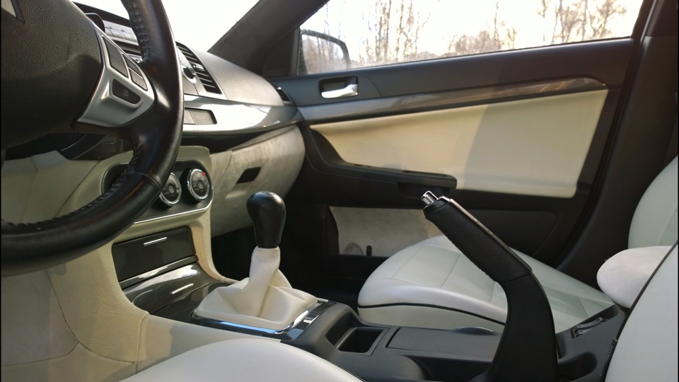 Установка чехла для кпп Лансер 10 — Mitsubishi Lancer Sportback, 1,8 л ...