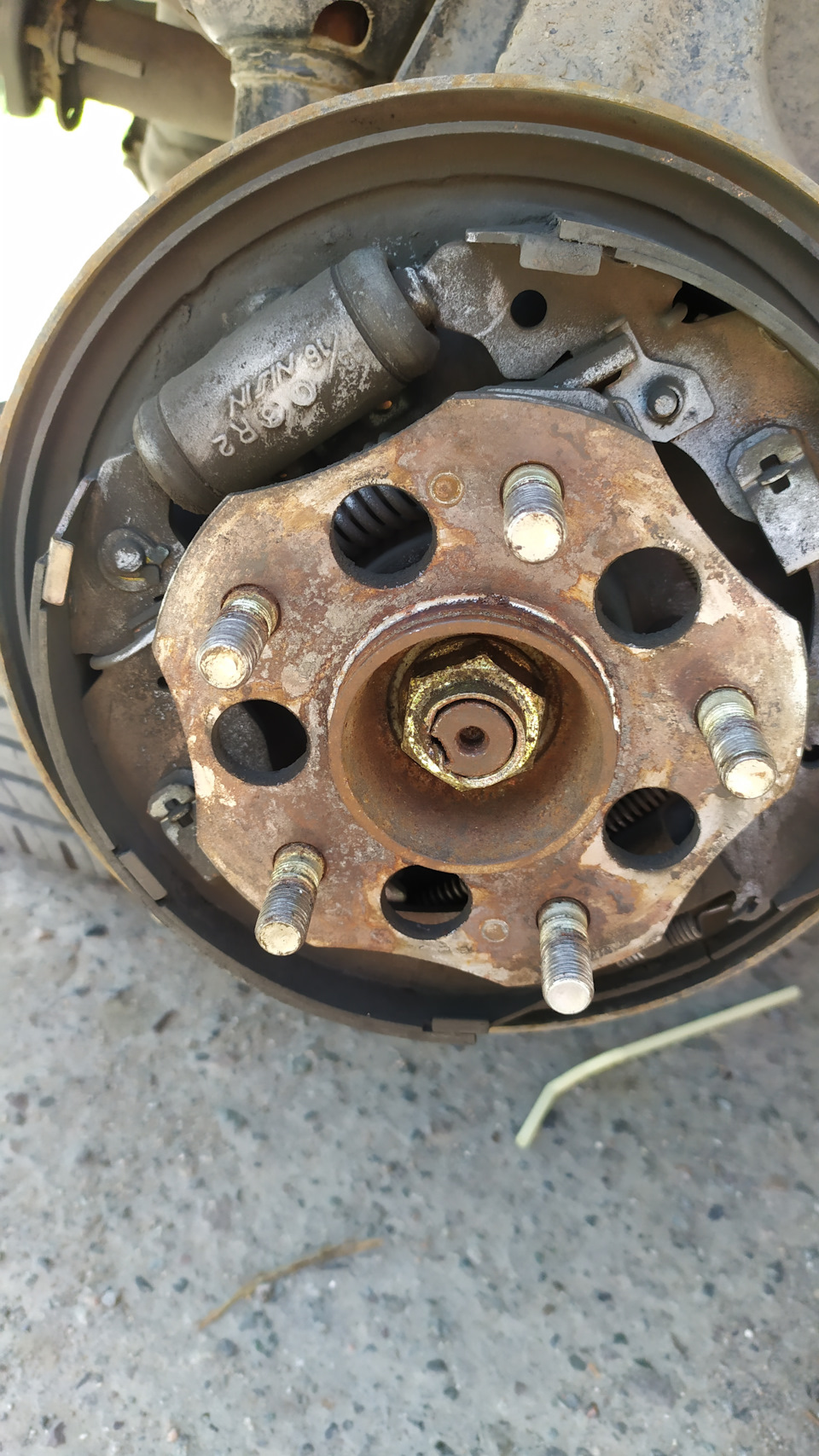 Тормозные колодки Nissin и паронит в поддон. — Honda CR-V (RD1/RD2), 2 ...
