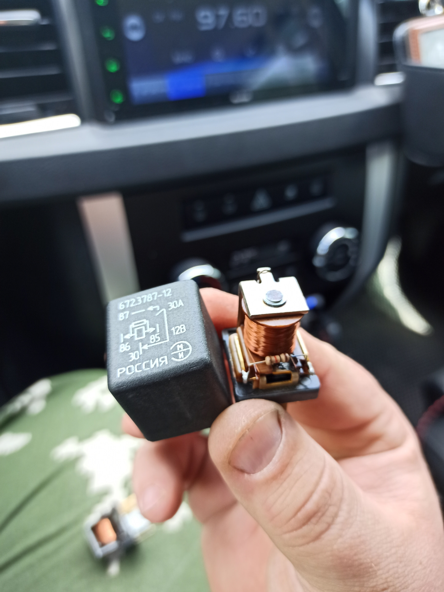 Залипло реле. — УАЗ Patriot, 2,7 л, 2019 года | поломка | DRIVE2