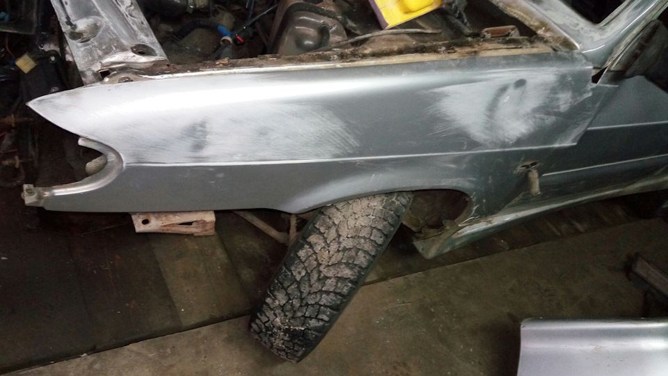 Рихтовка кузовных деталей — LADA 2115, 1,5 л., 2009 года | кузовной ...