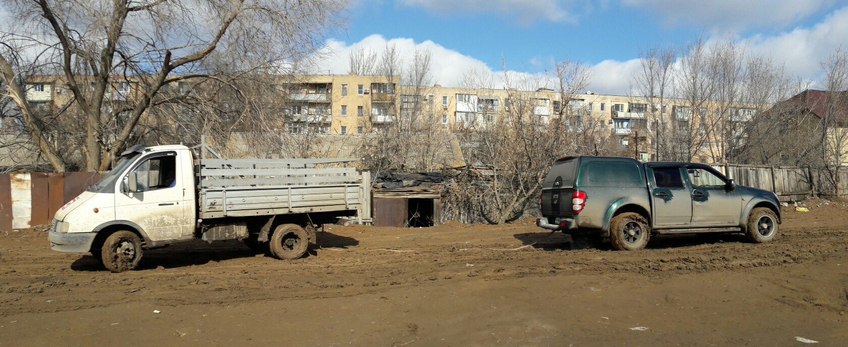 Газель тянет в сторону