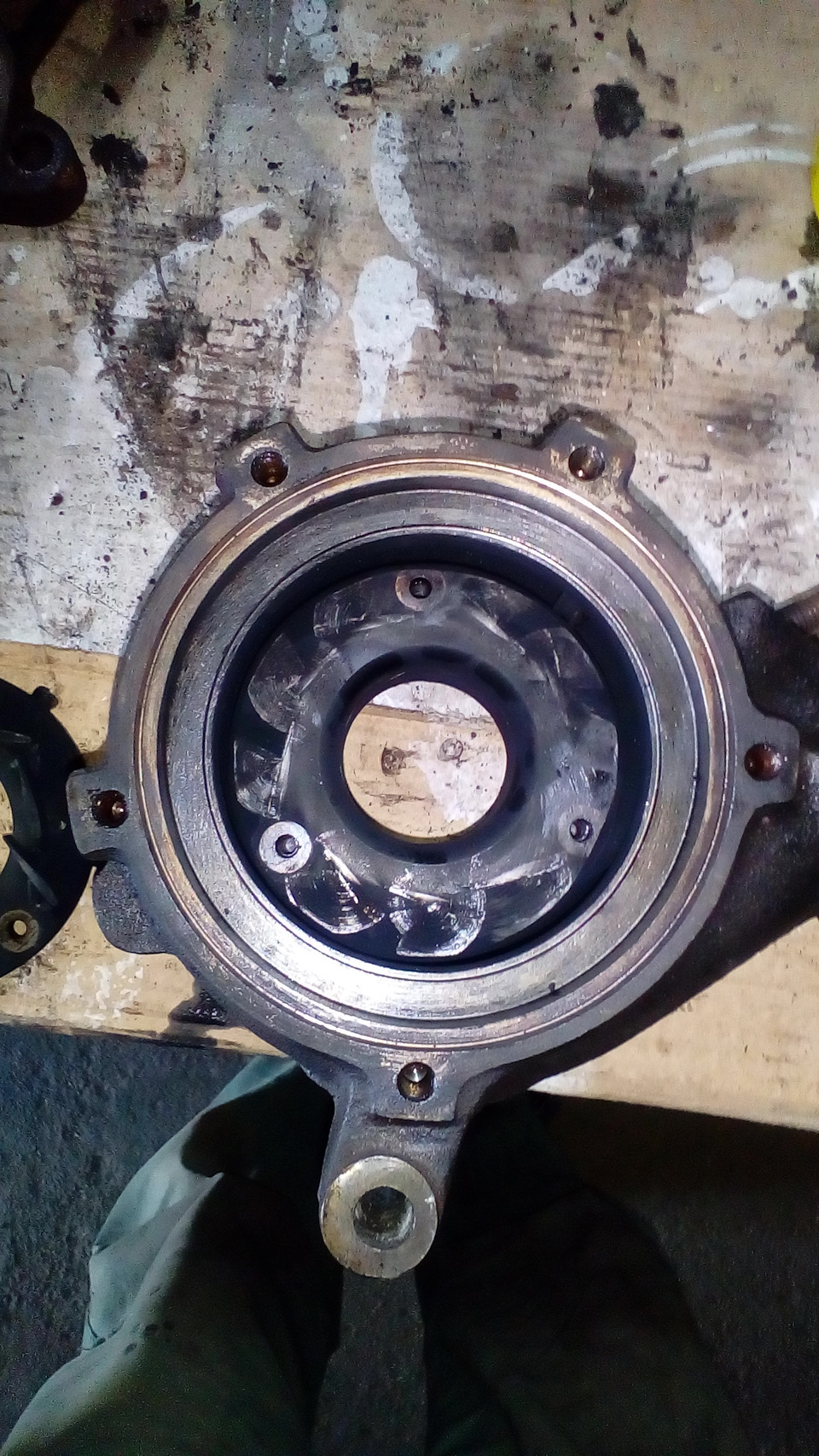 Чистка геометрии турбины — Audi A4 (B5), 1,9 л, 1997 года | своими ...