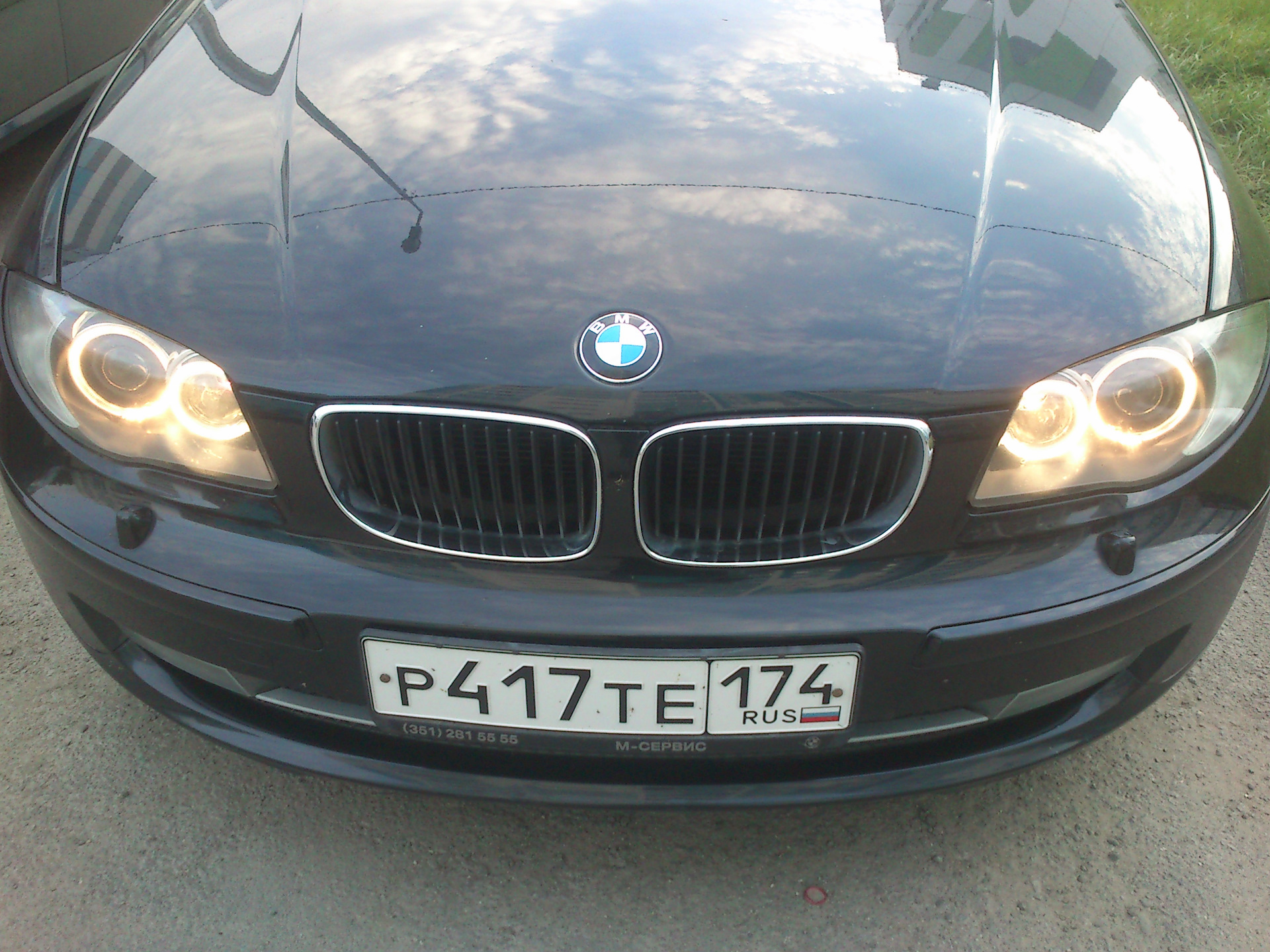 Активация ДХО, Сетка в багажник — BMW 1 series (E81/E87), 2 л, 2010 ...