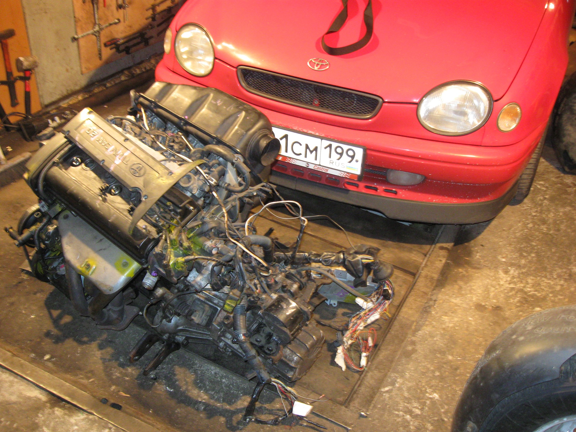 4AGE BT STAGE-2 SWAP  Toyota Corolla 20  1999   DRIVE2