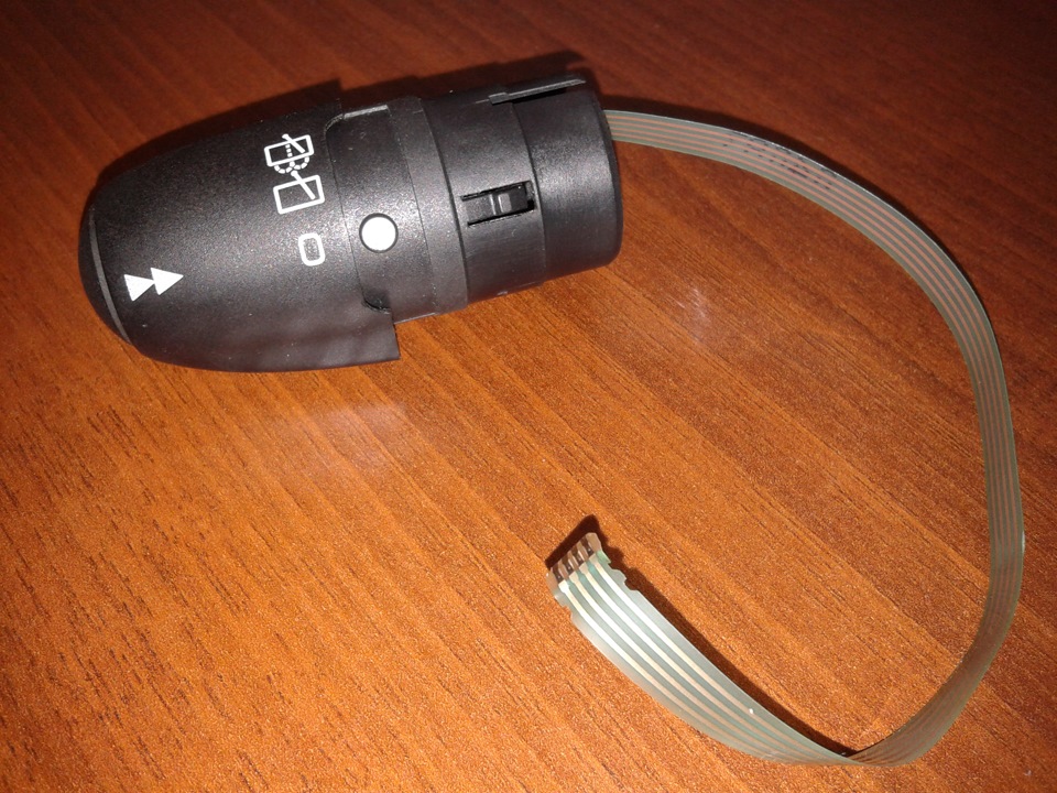 Наконечник с кнопкой переключения режимов БК на торце рычажка заднего ...