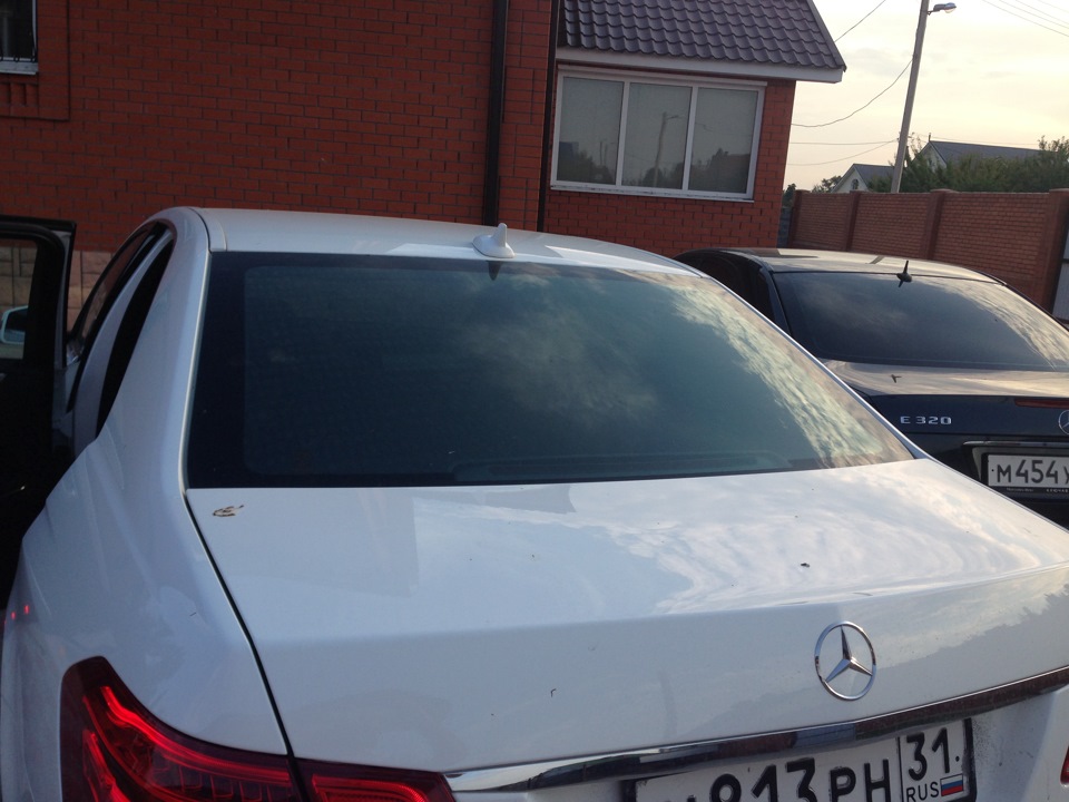 Каркасные сетки (авто-шторки) — Mercedes-Benz E-Class (W212), 2 л, 2013 ...