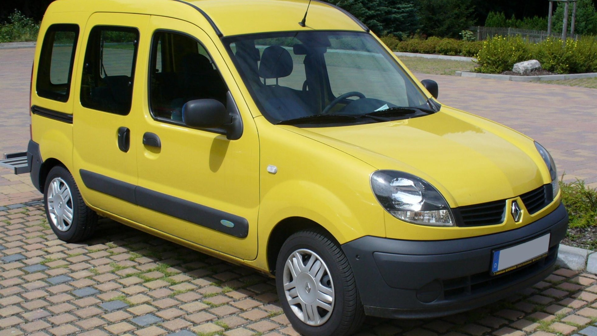 Renault Kangoo (1G) дизельный 2003 | желтый дизель 1.5dci на DRIVE2