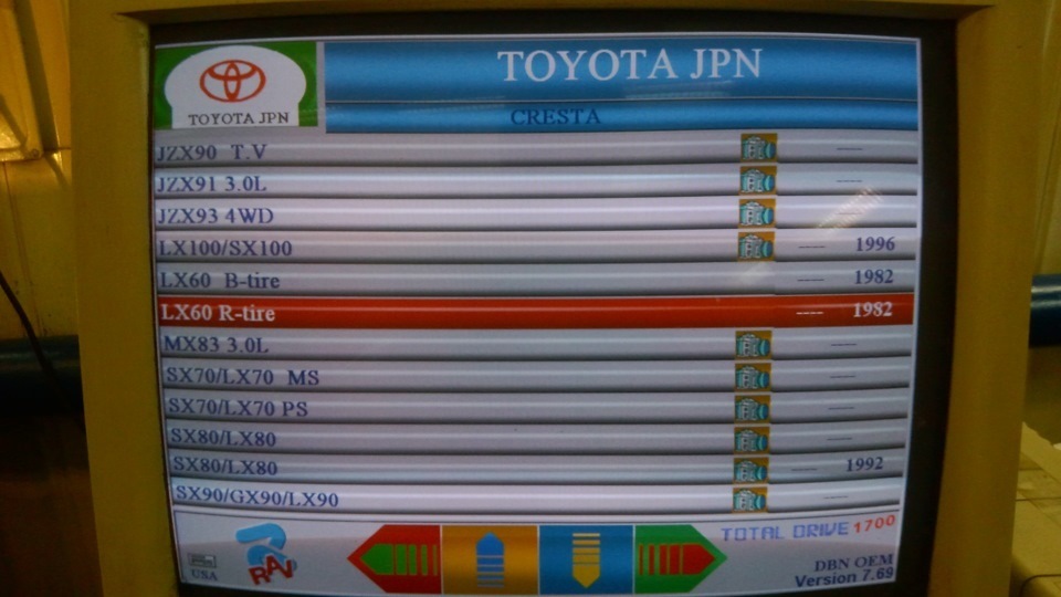 Параметры для сход-развала на 60-61 кузов. — Toyota Cresta (50-60), 2 л ...