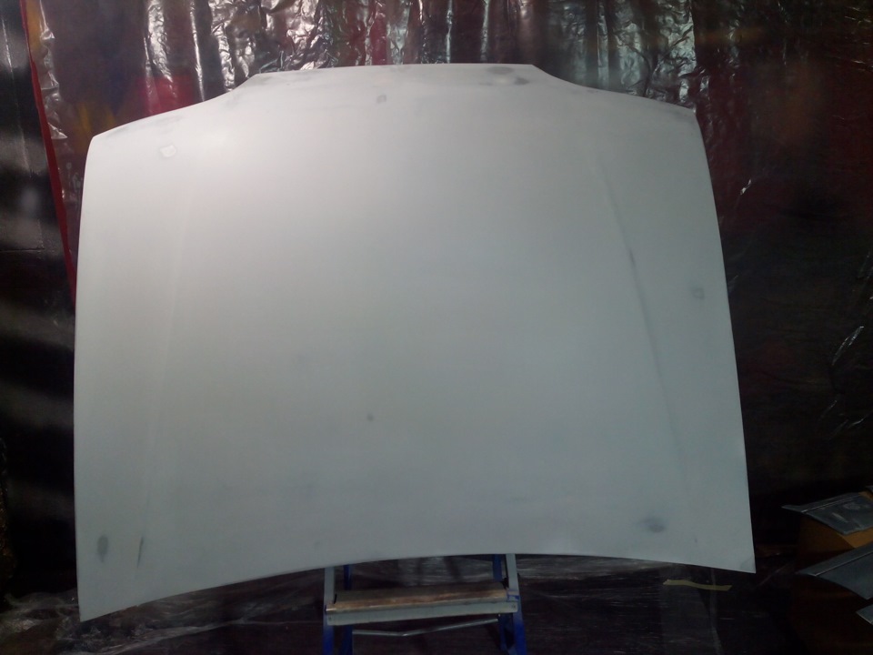 Окраска капота из стеклопластика, порогов, молдингов ВАЗ 2114 — Lada ...