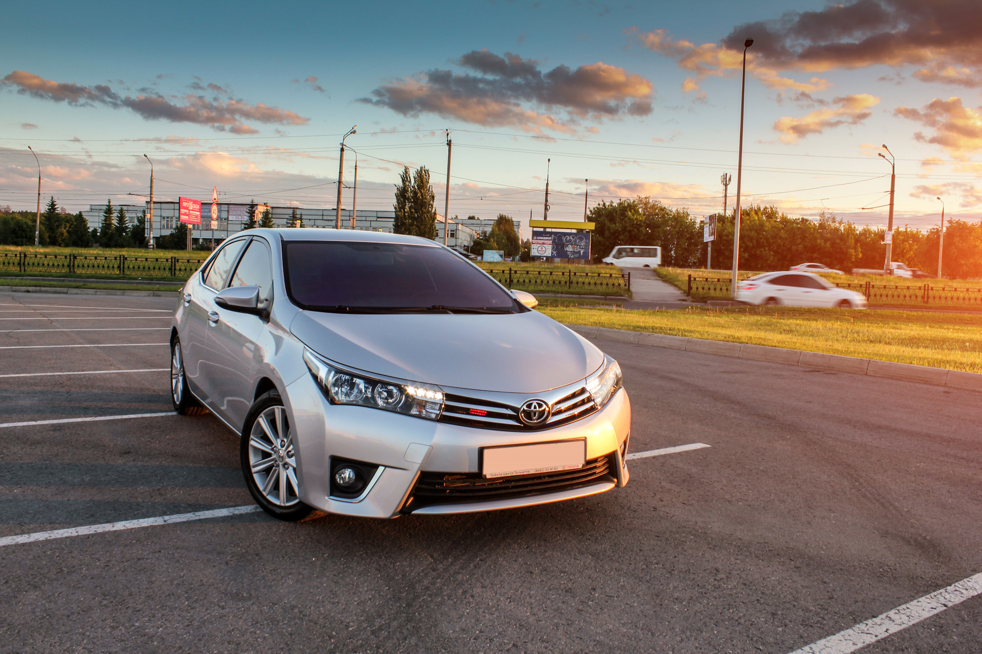 Toyota Corolla — Полировка, химчистка Тольятти на DRIVE2