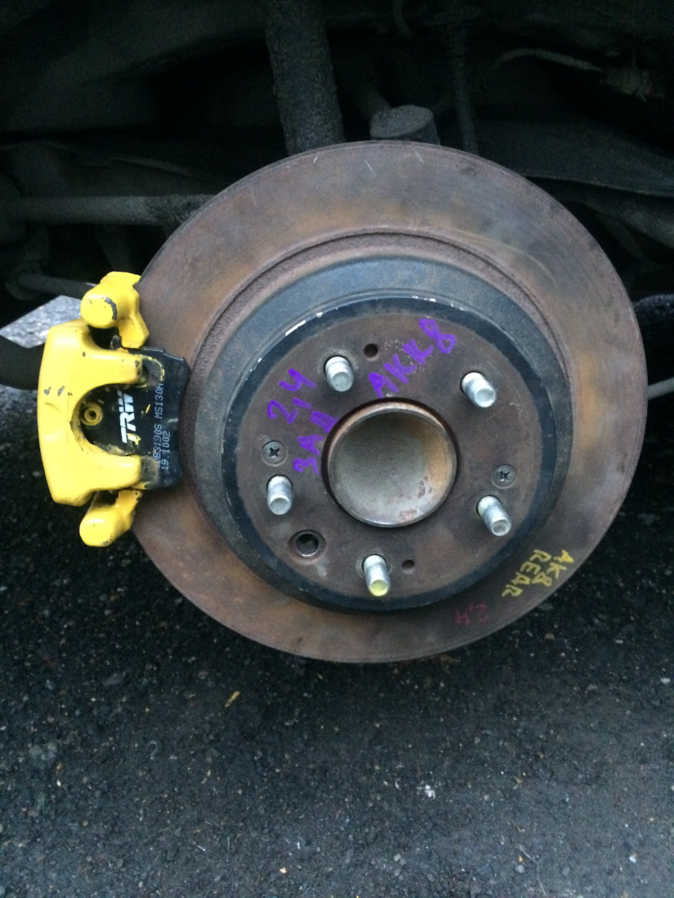 Фото в бортжурнале Honda Accord (7G)