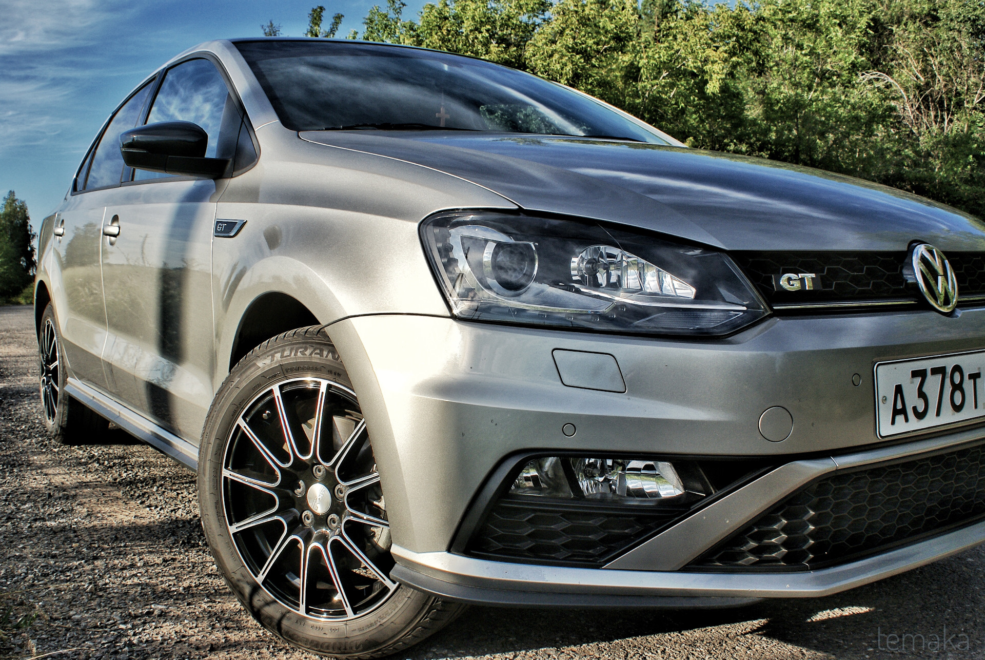 Polo sedan White Tuning