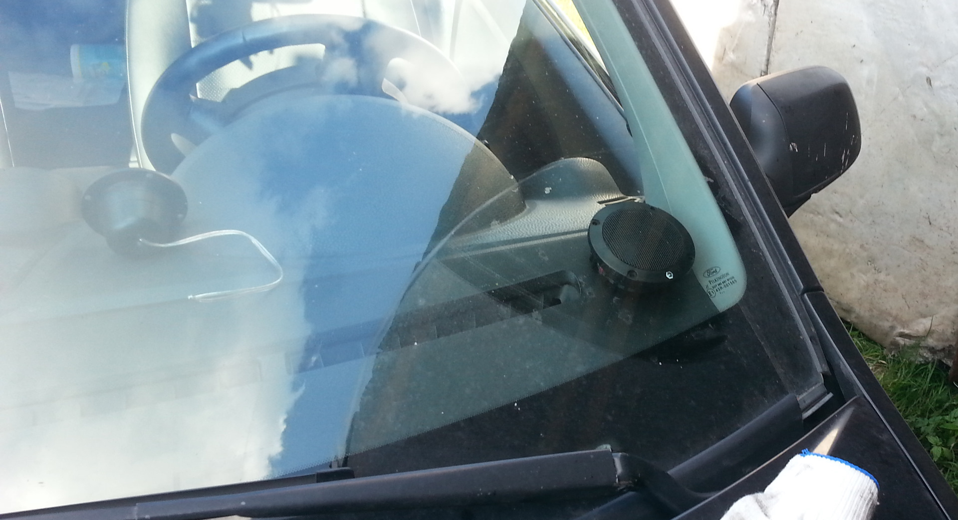 #АЗ Автозвук. Начало установки. — Ford Fiesta (Mk V), 1,6 л, 2008 года ...