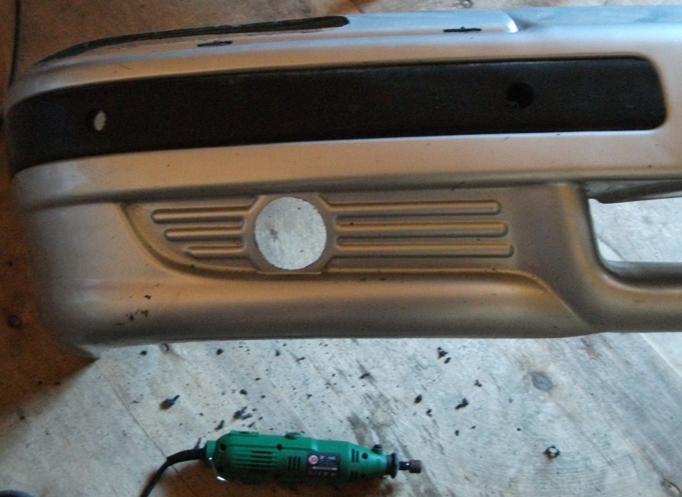 Кромсаю бампер дальше — ГАЗ 3110, 3 л, 2002 года | тюнинг | DRIVE2