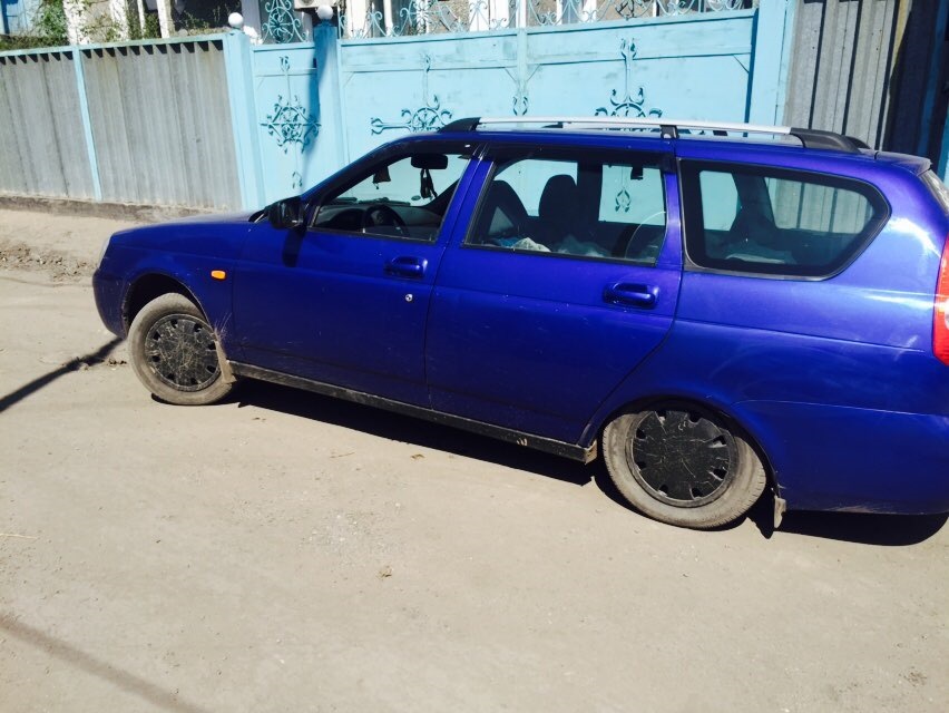 Занизил приорик! — Lada Приора универсал, 1,6 л, 2010 года | другое ...