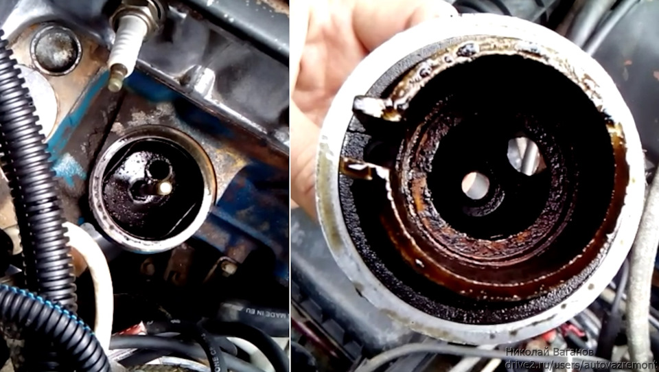 Чистка сапуна ВАЗ-2107 — DRIVE2