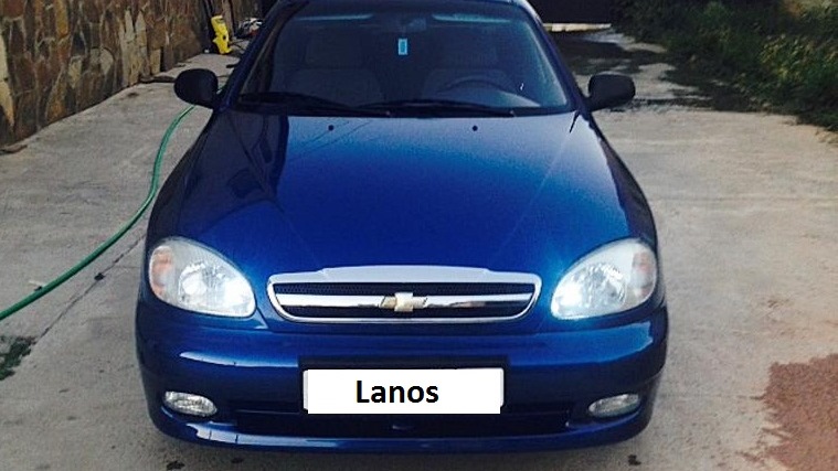 Lanos Chevrolet синий Престиж цвет