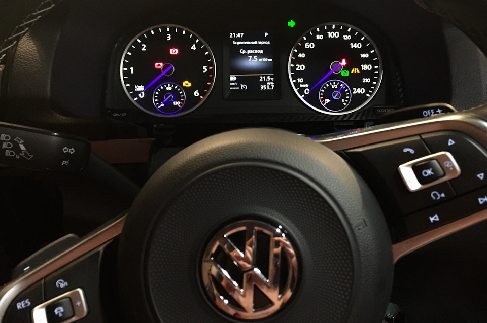 Photo from the logbook Volkswagen Touran (1G)