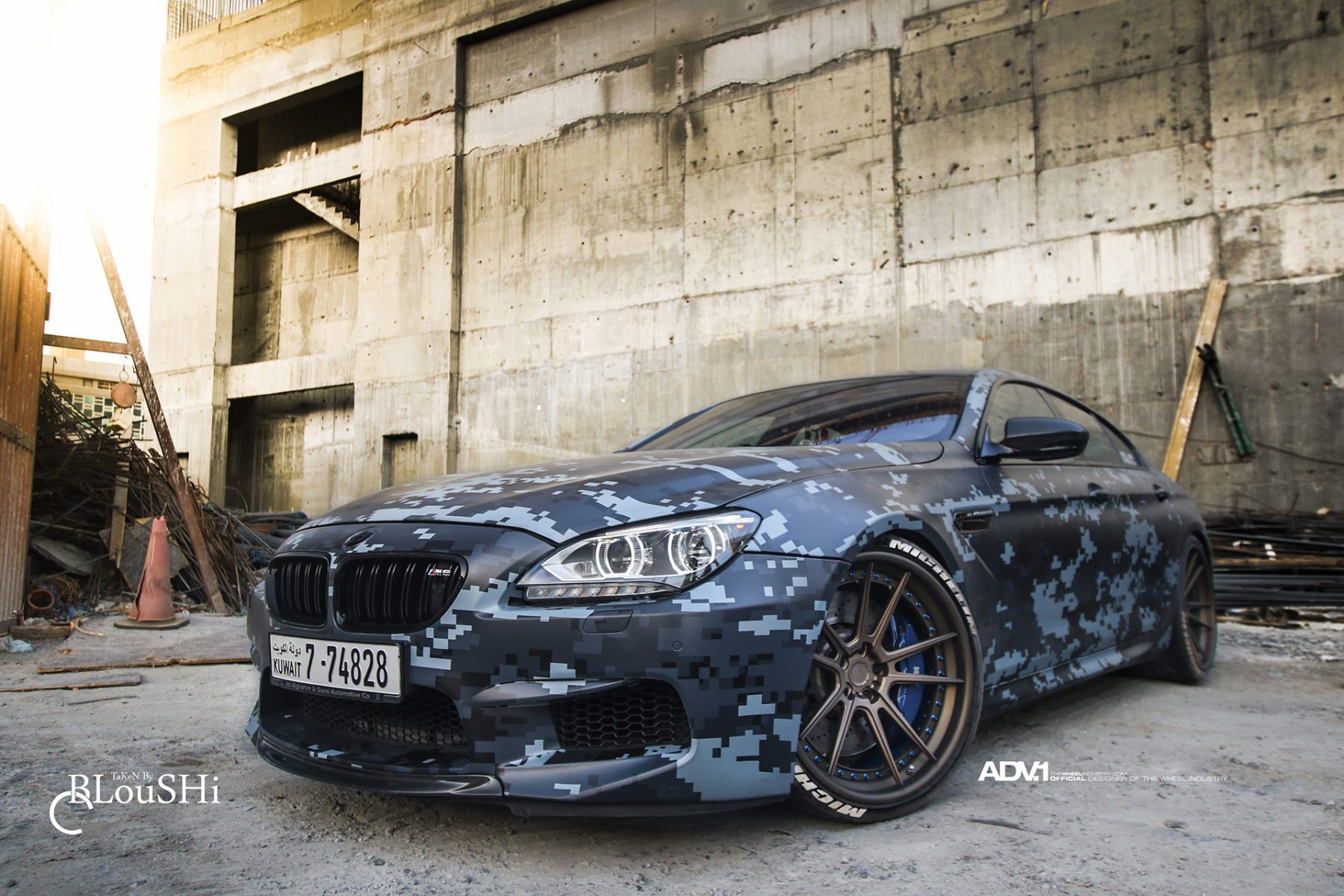 BMW f30 камуфляж