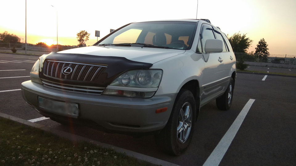Lexus RX (1G) 3.0 бензиновый 2001 | Белоснежный Рекс на DRIVE2
