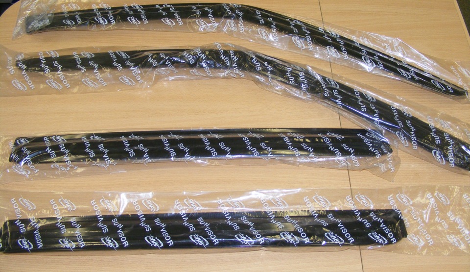 купил себе дефлекторы — Daewoo Nexia (N150), 1,6 л, 2012 года ...