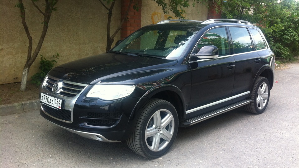 Volkswagen Touareg 2003 Р·РµР»С‘РЅС‹Р№