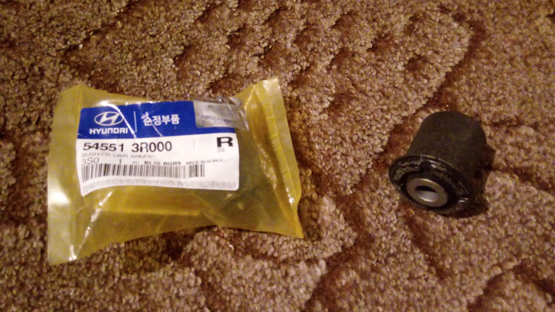 Обновление передней подвески.Стук при повороте руля устранен ...