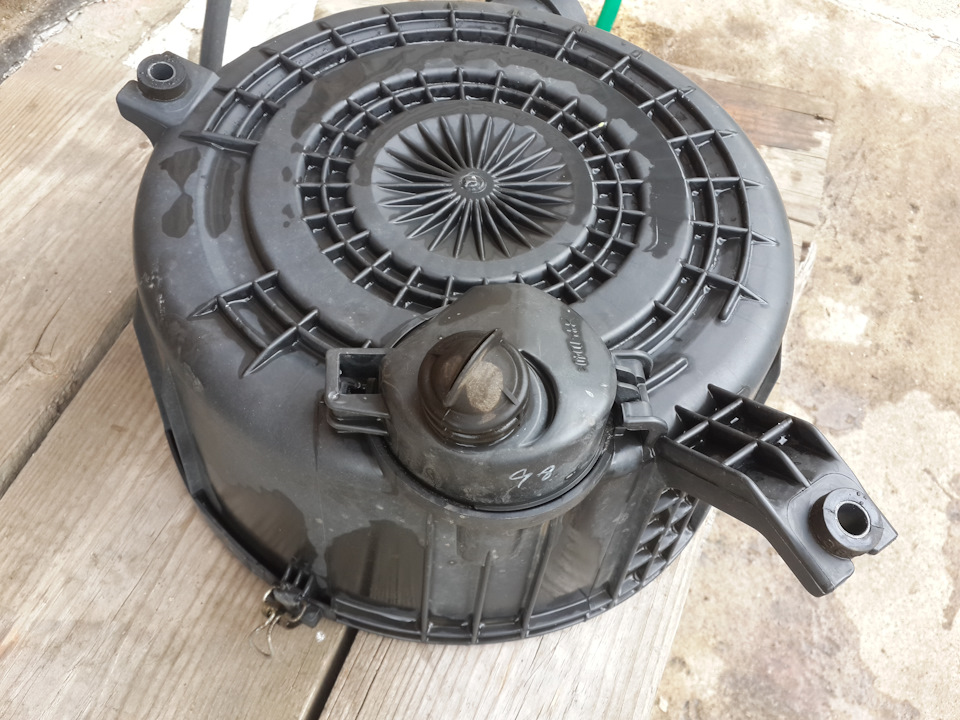 Чистка кастрюли воздушного фильтра Hilux — Toyota Hilux (7G), 2,5 л ...