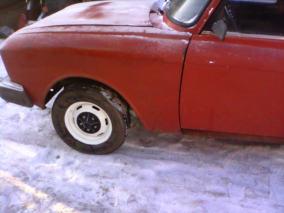 обновление колес ) — Москвич 2140 SL, 1,5 л, 1987 года | колёсные диски ...